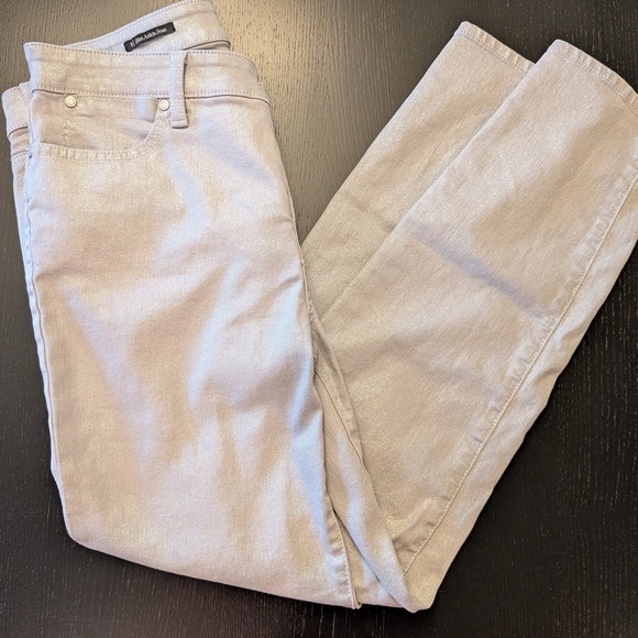 Talbots Shimmering Silver Pants - Picture 6 of 10